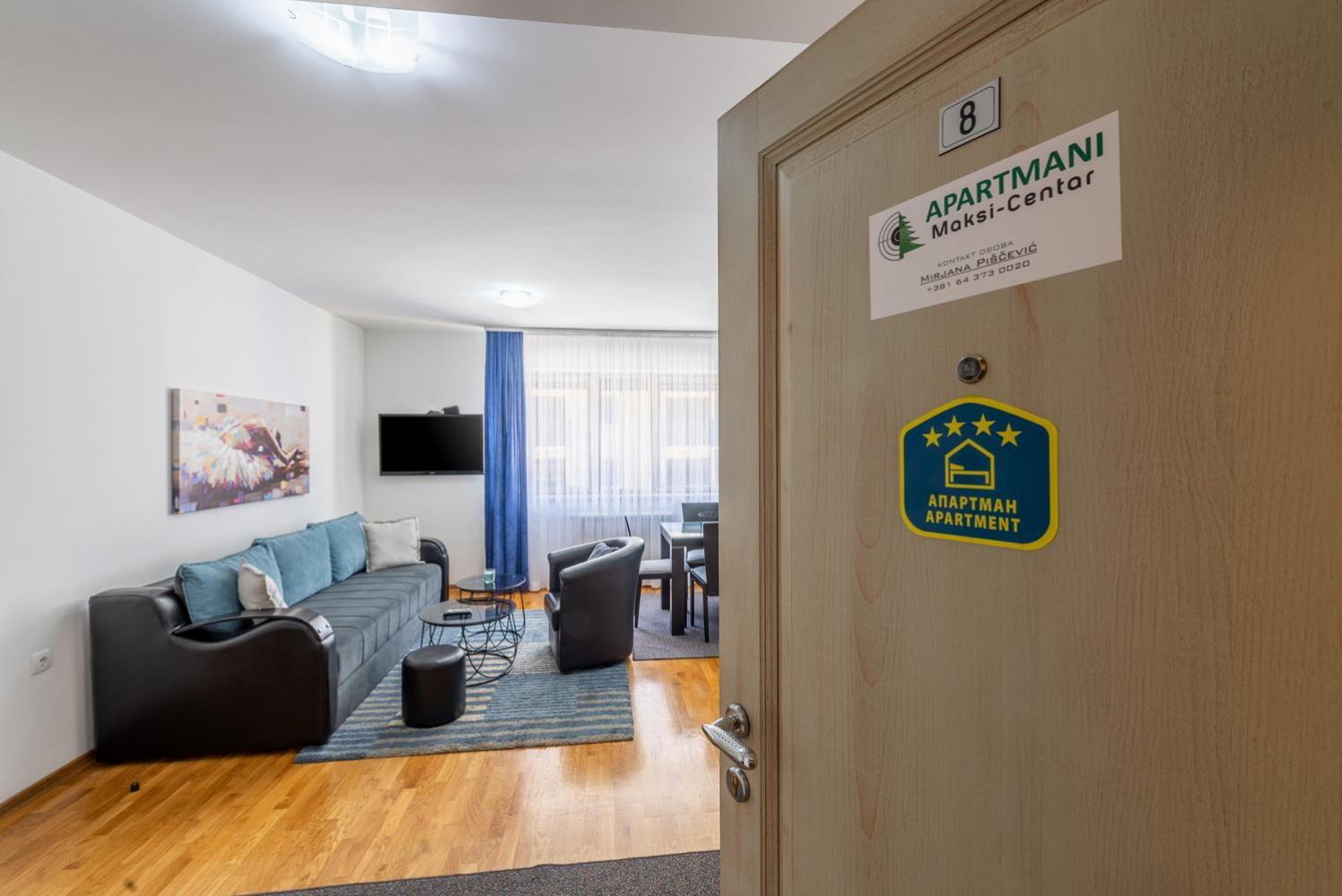 Apartment Maksi-Centar 兹拉蒂博尔 外观 照片
